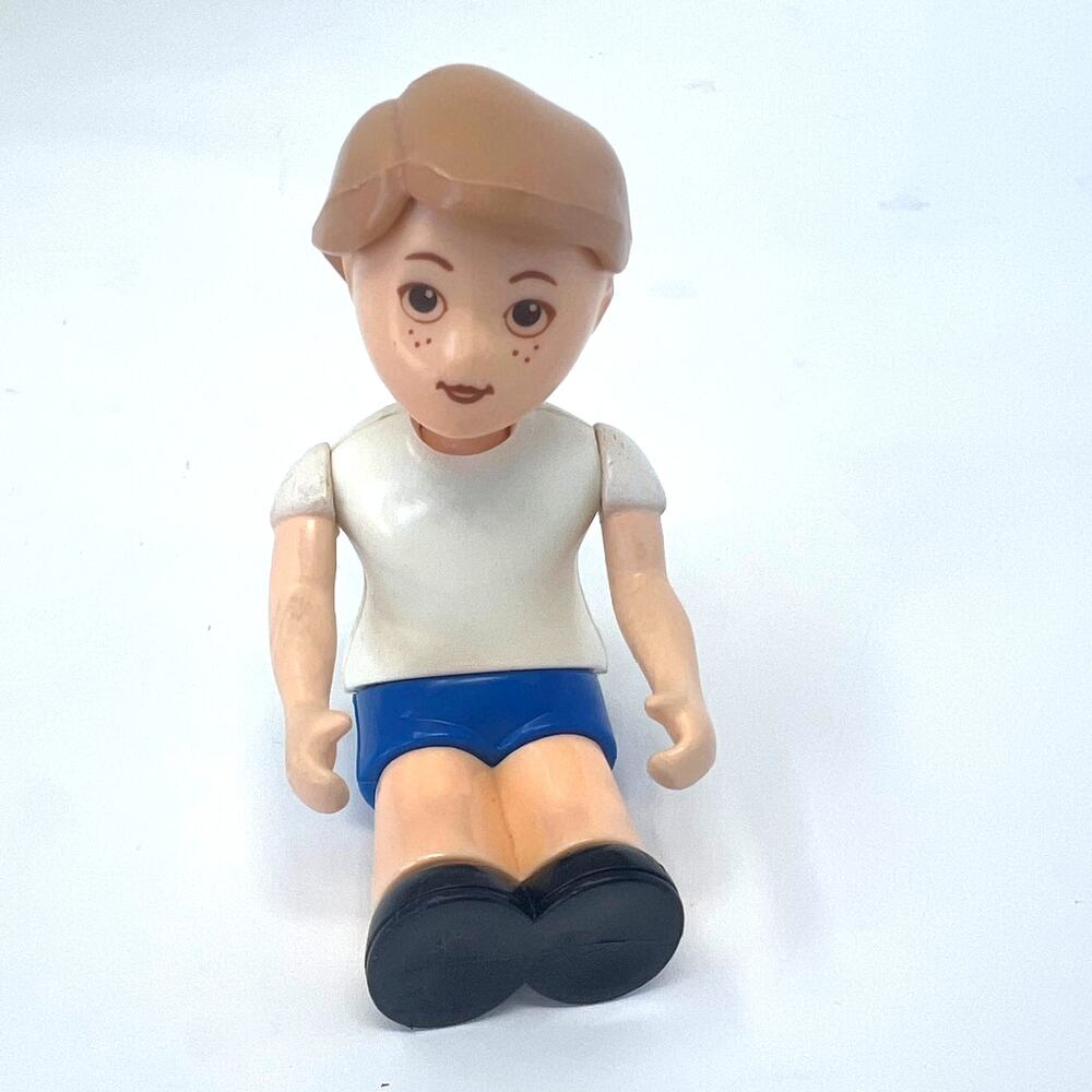 Little Tikes Dollhouse White Blue Daughter Girl Miniatures Vintage Toys 1980s - Picture 7 of 7